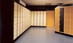 anti slip matten / lockers kluisjes